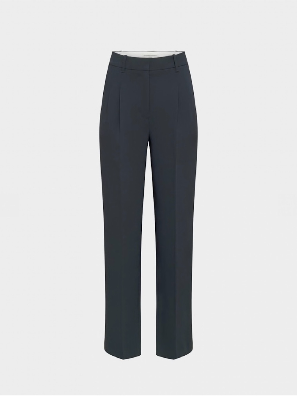 Aritzia Effortless Pant Crepette - Navy Sz 14